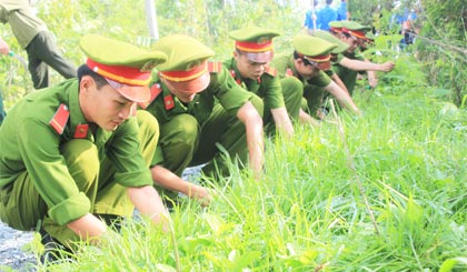 Tiền Giang Nhiều đơn vị Công an thi đua học tập và làm theo tấm gương của Bác